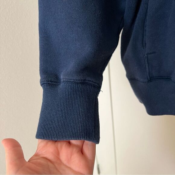 Under Armour Project Rock Mens XL Hoodie Sweatshirt Blood Sweat Respect Blue - Picture 7 of 13